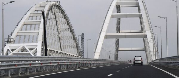 El puente de Crimea - Sputnik Mundo