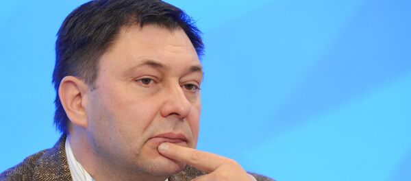 Kiril Vishinski, el jefe del portal de noticias RIA Novosti Ukraina - Sputnik Mundo