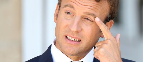 Emmanuel Macron, presidente de Francia - Sputnik Mundo