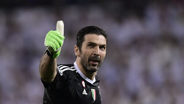 Gianluigi Buffon, portero italiano - Sputnik Mundo