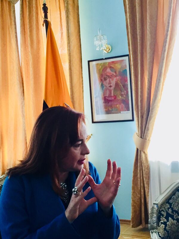 María Fernanda Espinosa, la canciller ecuatoriana, en exclusiva a Sputnik - Sputnik Mundo
