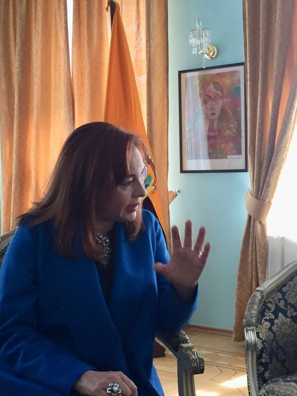 María Fernanda Espinosa, la canciller ecuatoriana, en exclusiva a Sputnik - Sputnik Mundo
