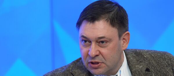 Kiril Vishinski, el jefe del portal de noticias RIA Novosti Ukraina - Sputnik Mundo