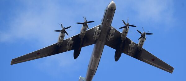 El bombardero ruso Tu-95MS El bombardero ruso Tu-95MS - Sputnik Mundo
