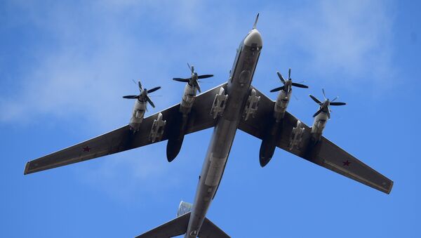 El bombardero ruso Tu-95MS - Sputnik Mundo