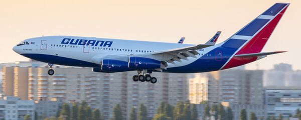 Un avión de Cubana de Aviación - Sputnik Mundo