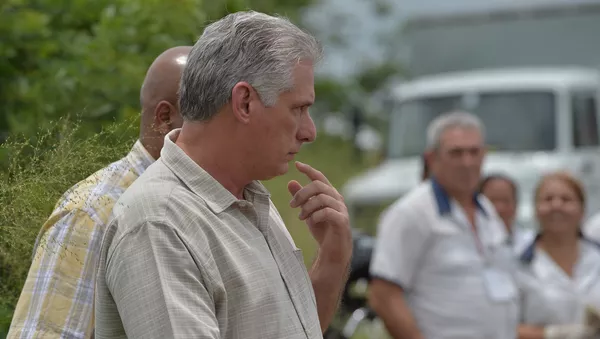 Miguel Díaz-Canel, presidente de Cuba