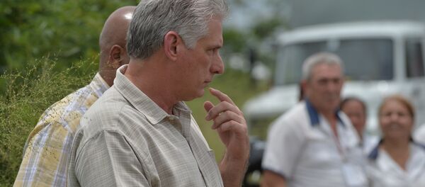Miguel Díaz-Canel, presidente de Cuba - Sputnik Mundo