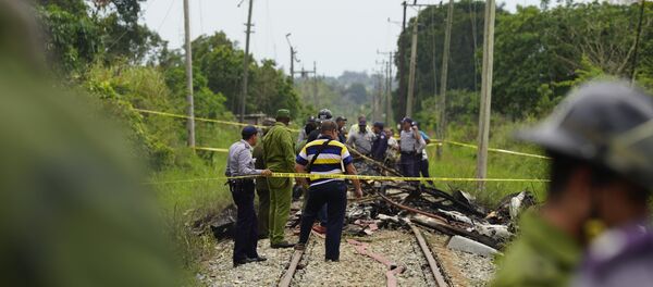 Lugar del siniestro del avión Boeing 737 en La Habana (archivo) - Sputnik Mundo