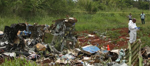 Lugar del siniestro del avión Boeing 737 en La Habana - Sputnik Mundo