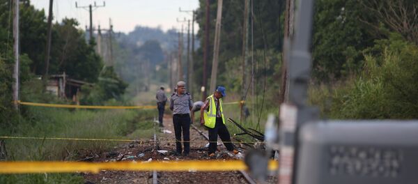 Lugar del siniestro del avión Boeing 737 en La Habana - Sputnik Mundo