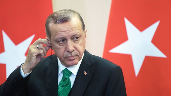 Recep Tayyip Erdogan, presidente de Turquía - Sputnik Mundo