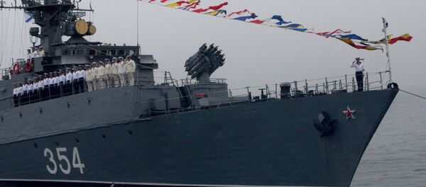 Un buque de la Flota Rusa del Pacífico (archivo) - Sputnik Mundo