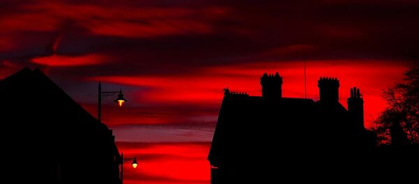 La puesta del sol en Inglaterra - Sputnik Mundo