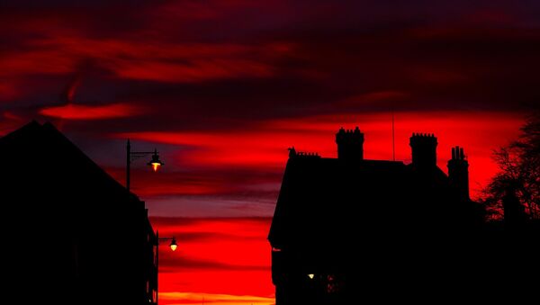 La puesta del sol en Inglaterra - Sputnik Mundo