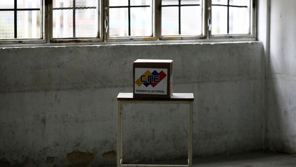 La votación en Venezuela - Sputnik Mundo