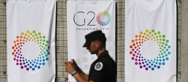 Logo del G20 (2018) - Sputnik Mundo