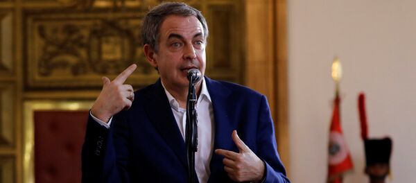 José Luis Rodríguez Zapatero, expresidente del Gobierno de España - Sputnik Mundo