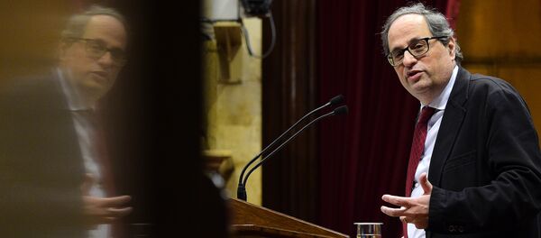Quim Torra, nuevo presidente de la Generalitat de Cataluña - Sputnik Mundo