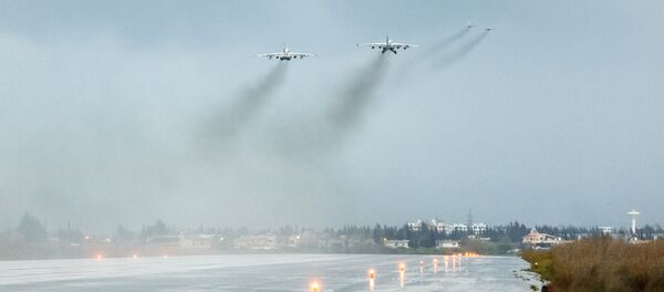 La base aérea rusa de Hmeymim La base aérea rusa de Hmeymim - Sputnik Mundo