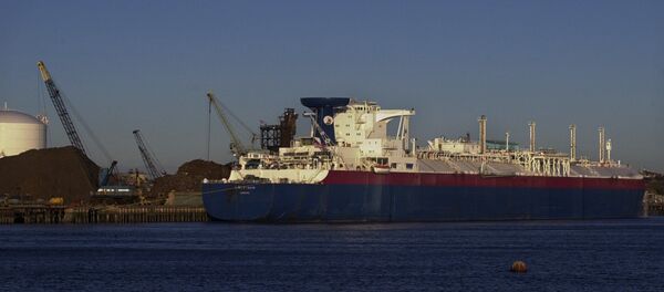 Matthew, tanquero con gas natural licuado - Sputnik Mundo