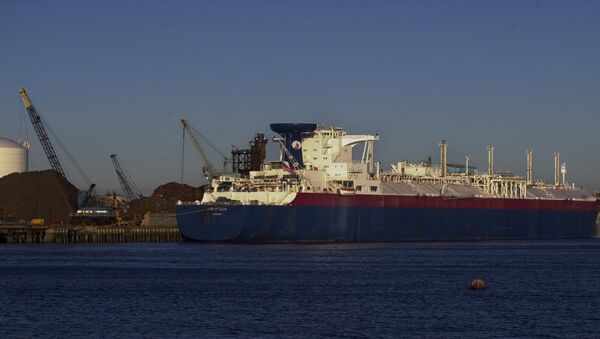 Matthew, tanquero con gas natural licuado - Sputnik Mundo