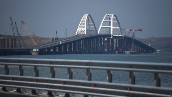 El puente de Crimea - Sputnik Mundo