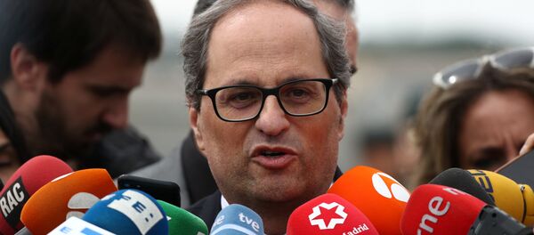 Quim Torra, nuevo presidente de la Generalitat de Cataluña - Sputnik Mundo