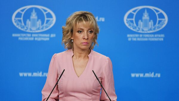 María Zajárova, la portavoz del Ministerio de Exteriores ruso - Sputnik Mundo