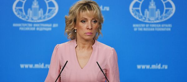 María Zajárova, la portavoz del Ministerio de Exteriores ruso María Zajárova, la portavoz del Ministerio de Exteriores ruso - Sputnik Mundo