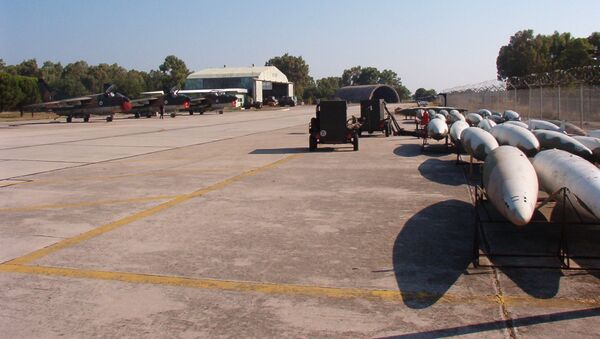 La base aérea de Araxos, foto de archivo La base aérea de Araxos, foto de archivo - Sputnik Mundo