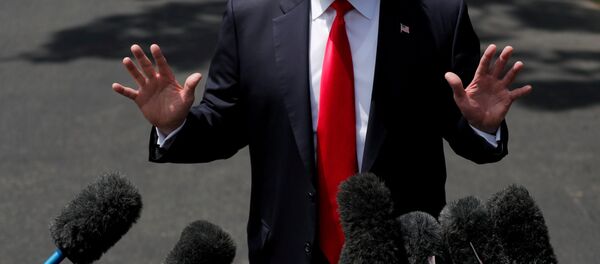 Donald Trump, presidente de EEUU - Sputnik Mundo