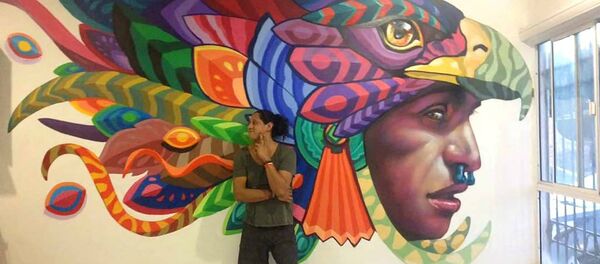 Farid Rueda, muralista mexicano Farid Rueda, muralista mexicano - Sputnik Mundo
