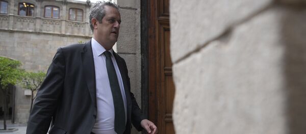 El ministro del Interior del Gobierno catalán, Joaquim Forn, archivo - Sputnik Mundo