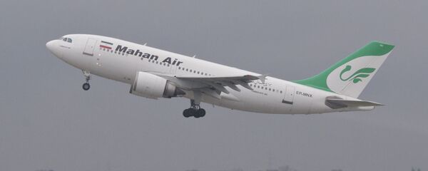 Un avión de Mahan Air (archivo) - Sputnik Mundo