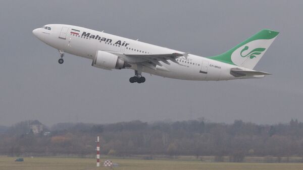 Un avión de Mahan Air - Sputnik Mundo