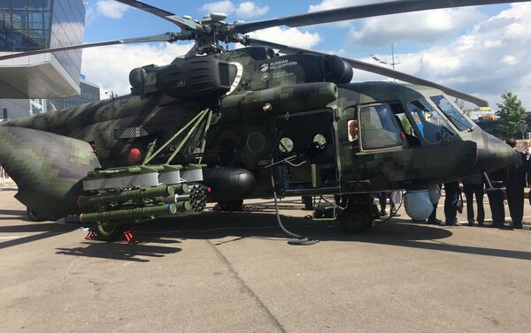 El helicóptero Mi-171Sh - Sputnik Mundo