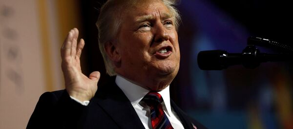 Donald Trump, presidente de EEUU - Sputnik Mundo