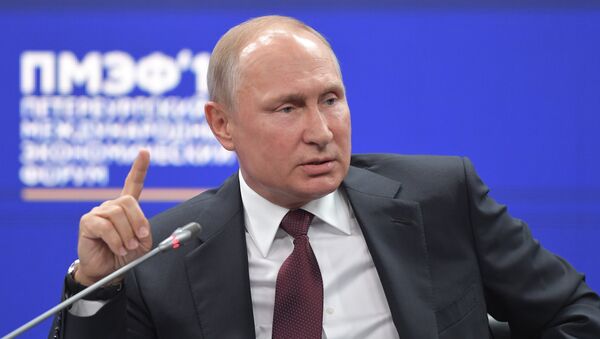 Vladímir Putin, presidente de Rusia - Sputnik Mundo