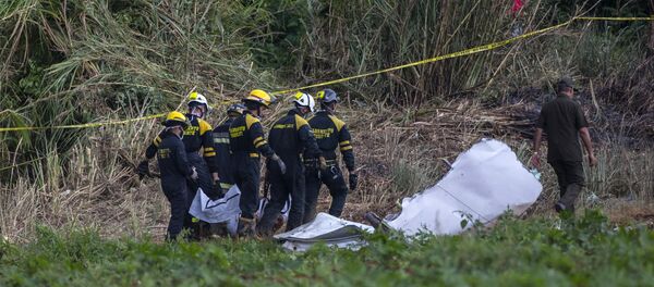Catástrofe aérea Cuba - Sputnik Mundo