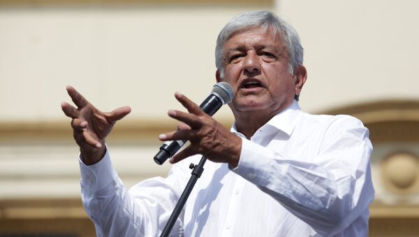 Andrés Manuel López Obrador, candidato a la presidencia de México - Sputnik Mundo