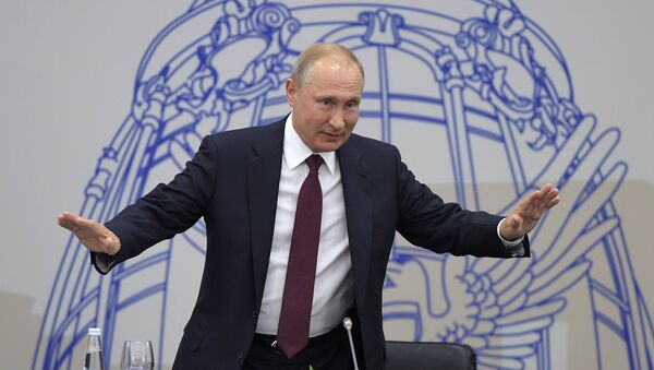 Vladímir Putin, presidente de Rusia - Sputnik Mundo