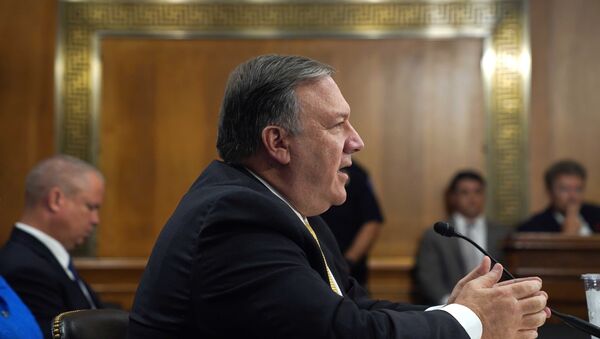 Mike Pompeo, secretario de Estado de EEUU - Sputnik Mundo