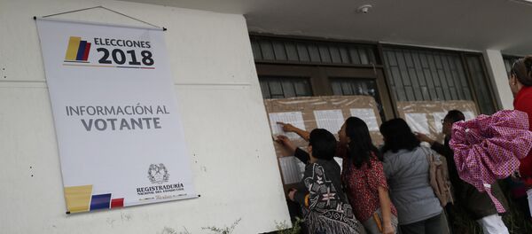 Elecciones en Colombia - Sputnik Mundo