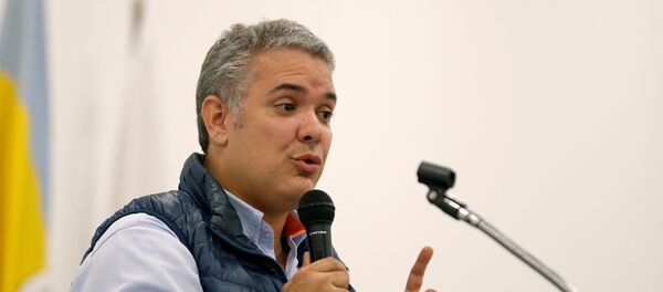 Iván Duque, candidato a la presidencia de Colombia - Sputnik Mundo