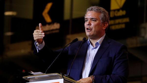 Iván Duque, candidato a la presidencia de Colombia - Sputnik Mundo