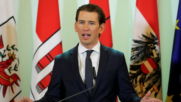 El canciller austriaco, Sebastian Kurz - Sputnik Mundo