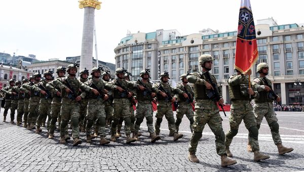 Militares georgianos Militares georgianos - Sputnik Mundo