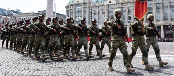 Militares georgianos - Sputnik Mundo