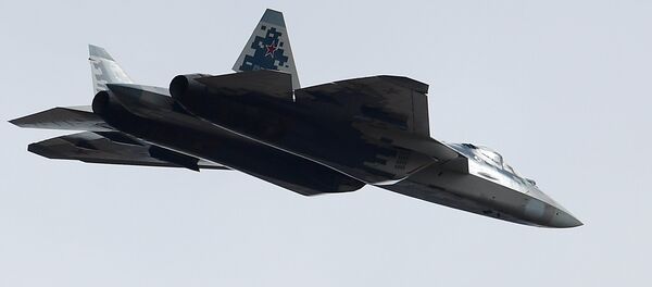 Un Su-57 ruso - Sputnik Mundo